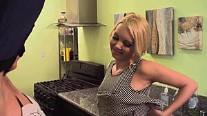 Horny Lesbians Aaliyah and Zoey Taste Pussy!