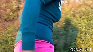 this teen's filthy pussy is exposed for a hardcore blowjob in pov 😈