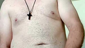 Boldly Shooting A Massive Load Of Sperm During Intense Solo