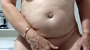 Feeling Naughty Pleasure While Mummy's Downstairs