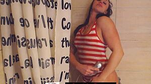 Prima Safada Wet In Shower Bathing