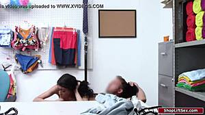 Black woman punished with fucking for stealing