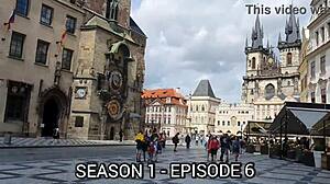 A tourist spots pornstar Dominno on the street and takes her to his hotel for a quick fuck