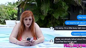 redhead mommy tries different positions with taboo twists