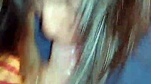 Cheating Married Slut Sneaks Over For Oral Creampie While Husband Sleeps