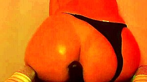 Hey, juicy ass bouncing on black cock with big tits! 😏