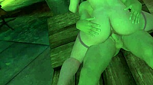 Captain Hardcore says, 'Ride me cowgirl in the basement.'