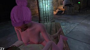 Captain Hardcore says, 'Ride me cowgirl in the basement.'