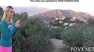 this teen's filthy pussy is exposed for a hardcore blowjob in pov 😈