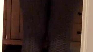 Wife's Big Ass In Tight Leggings Voyeured