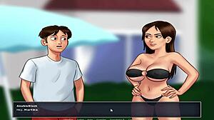 Martina's Threat of Pregnancy Contrasts with Our Passionate Pool Fucking