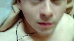 Boldly Shooting A Massive Load Of Sperm During Intense Solo