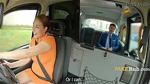 amateur rides in taxi
