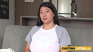 巨大おっぱいの日本人ラティーナ熟女がキャスティング