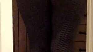 Wife's Big Ass In Tight Leggings Voyeured