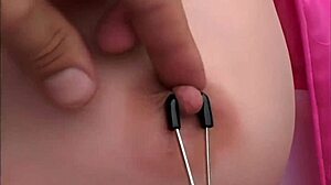 Ciera Sage Gets Fucked in Her Tight Ass Outside While Wearing Fishnets