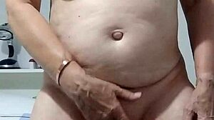 Feeling Naughty Pleasure While Mummy's Downstairs