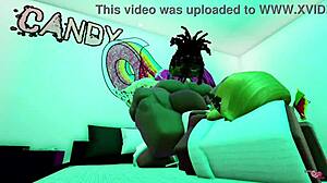 Viper and Candy express their emotions through passionate sex in new house