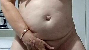 Feeling Naughty Pleasure While Mummy's Downstairs