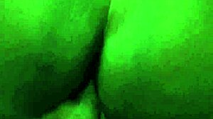 i'm playing with her pussy and big ass