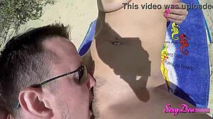 sizzle on the shoreline sexydeas spicy pov doggystyle at the beach