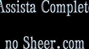 Filling Ebony Whore's Ass With Cum In Blowbang?