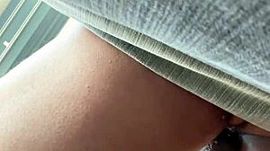 Ebony Pornstar Gives Dirty Blowjob Then Rides Big Ass in Anal Creampie