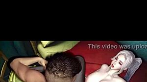 Wow, 3D HQ big tits blonde in missionary sex!