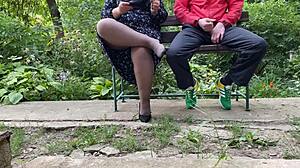 ever wonder what happens when i unload on my mother-in-law's sexy high heels?