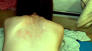 【素人】舞30代セックス大好きパイパン主婦。今日は射精感はあったけど毎日中出ししてるからなのか精液の量が少ないのが解る。変態貧乳パイパン不倫妻。