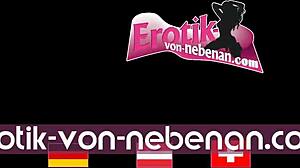 German Milf Deepthroats And Gets Cum! 😍