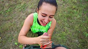 I Made My Fitness Trainer Suck My Fat Cock And Cum All Over Her Face 😈