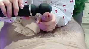 step sister extracts cum with vibrator