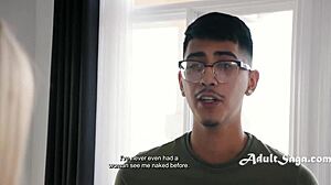 Virgin guy gets his first fuck from milf masseuse andi avalon