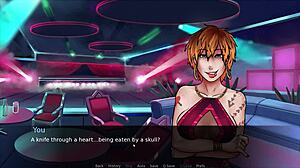 futadom world rough sex on pub with futanari creampie and anal group 😈