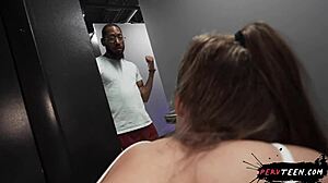 I-I got caught cheating in the gym with my bf