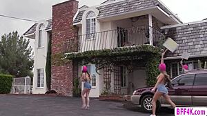 three busty teens fucked by politician's monster cock