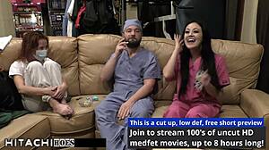 Patient Screams During Hitachi Orgasm from Doctor!