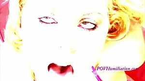 Point of view masturbation humiliation scene