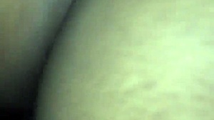 gf feels punished hard from behind in garage