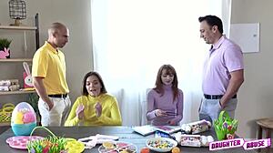 Bobby And Marcus Punish Daughters With Dicks In Garage Doggystyle