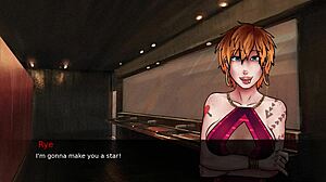 futadom world rough sex on pub with futanari creampie and anal group 😈