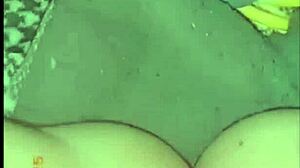 Tinder slut's wet solo masturbation