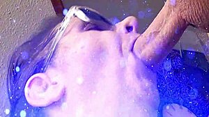 Sensual Sexy Deep Throat On 8 Uncut Cock