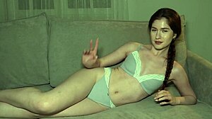 Teasing teen moans when I introduce my cock, doesn't she?