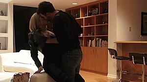 Tasha Reign, you gotta suck James Deen's dick after our romantic date, he says