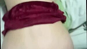 After red wine, I make my curvy Latina moan loudly at home