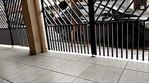 Caught Missing Work To Wait For Wife Returning From Work With Friend.