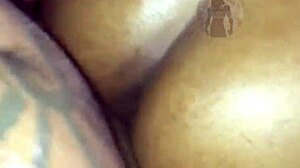 Cheating Lesbian With Wet Pussy Gets BBC Creampie