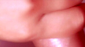 Japanese Love Story With Close-Up Blowjob And Cum In Mouth